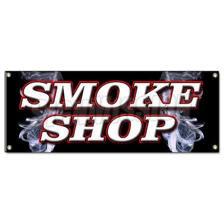 Signmission SMOKE SHOP BANNER SIGN cigar cigarrettes shop hookah pipes B-Smoke Shop